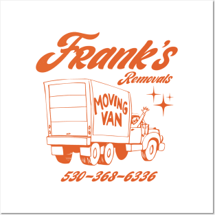 Frank's Removals Posters and Art